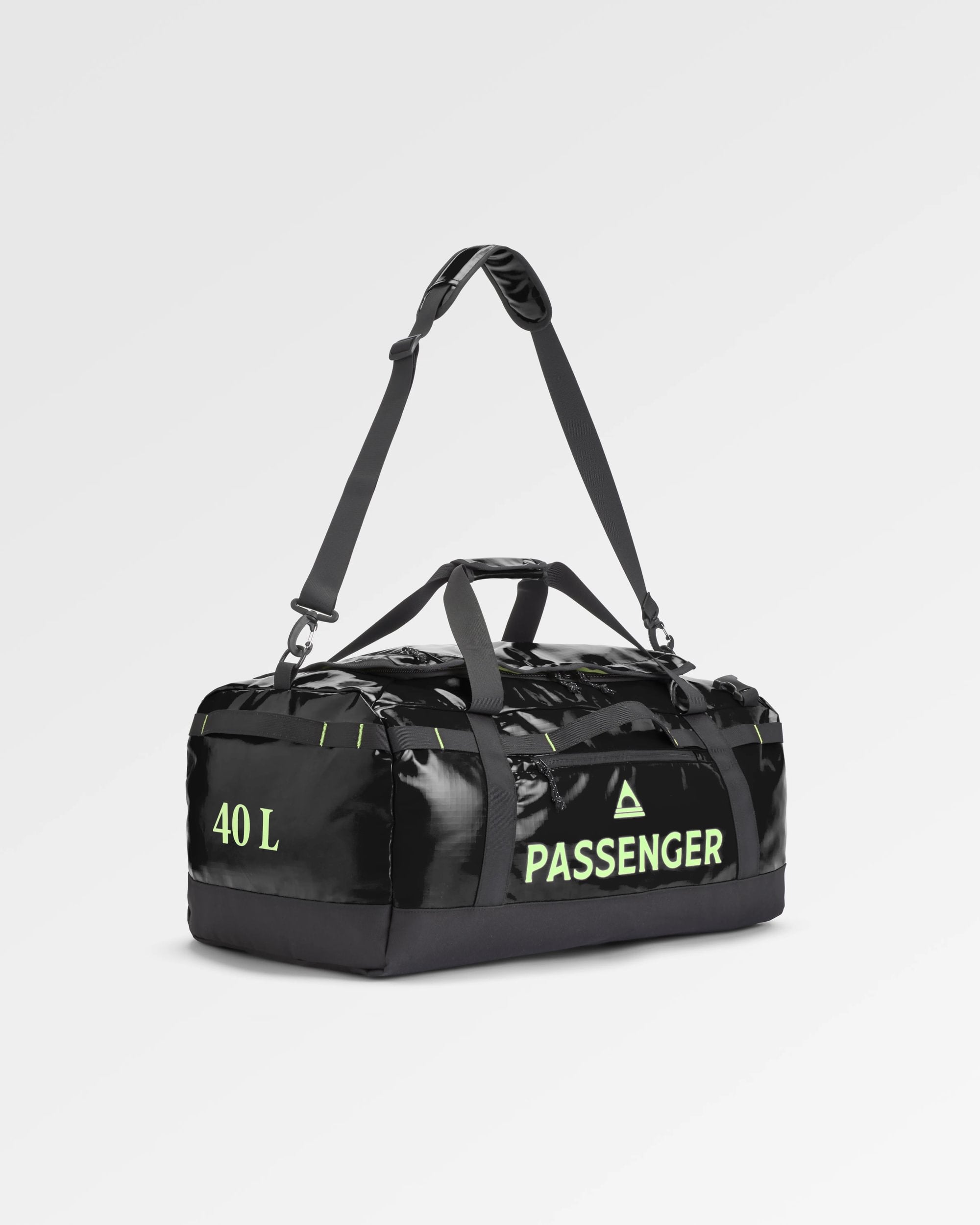 Roamer Recycled 40L Duffel Bag Black – Passenger