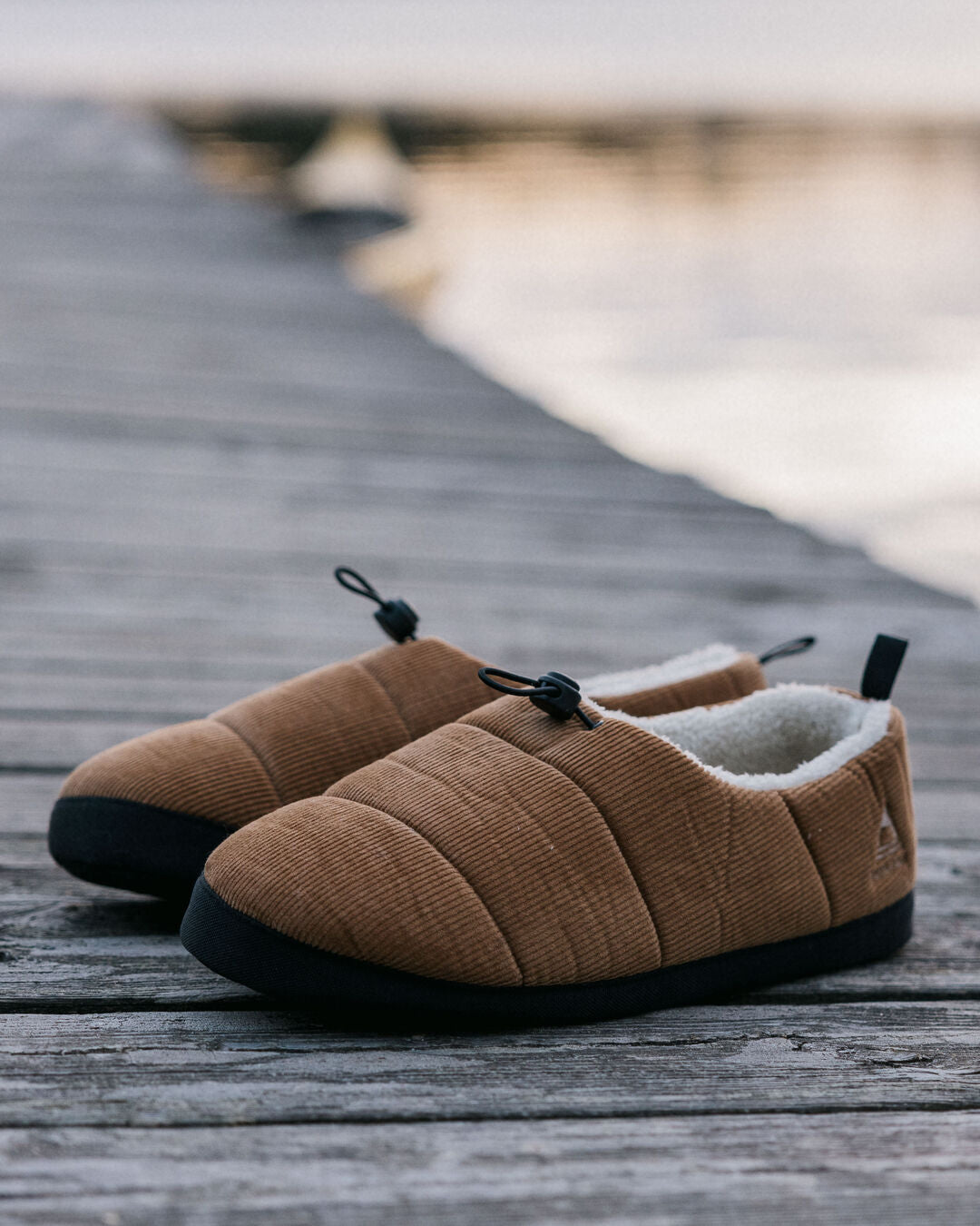 Recharge Corduroy Hut Slipper - Coconut - Lifestyle