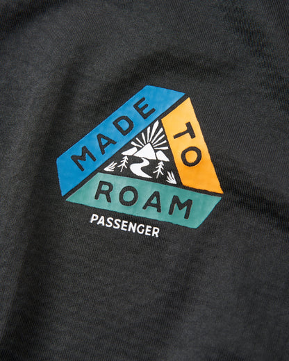 Alpine Recycled Base Layer LS T-Shirt - Black - Flatlay