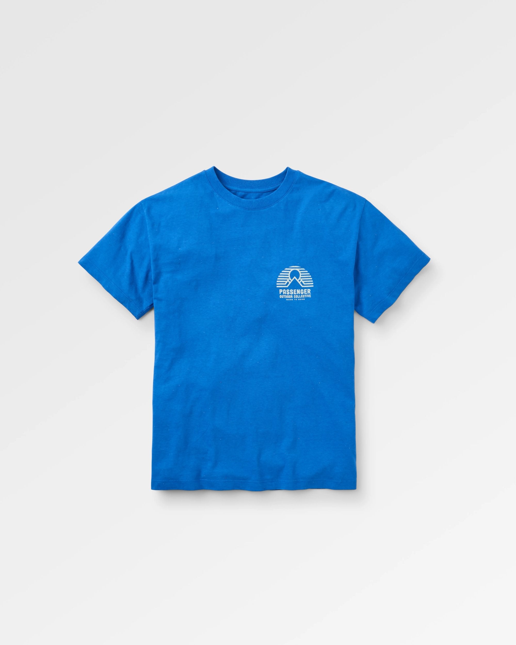 Elbio Relaxed Fit T-Shirt Azure Blue Marl – Passenger