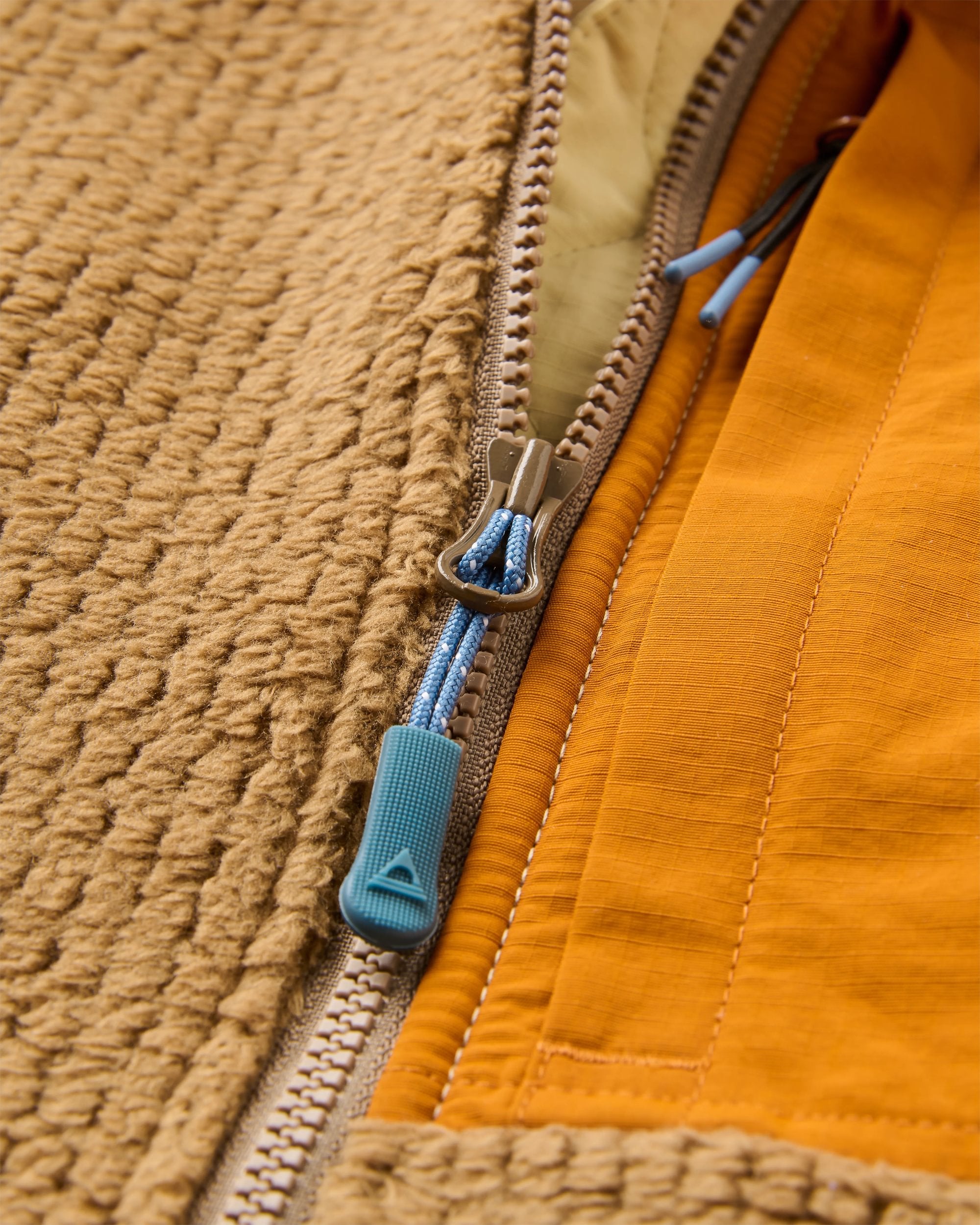 【中古】wism doublet CHAOS FLEECE VEST CAMEL Camiel Fortgens Zip Vest Wool Fleece Brown – Neighbour