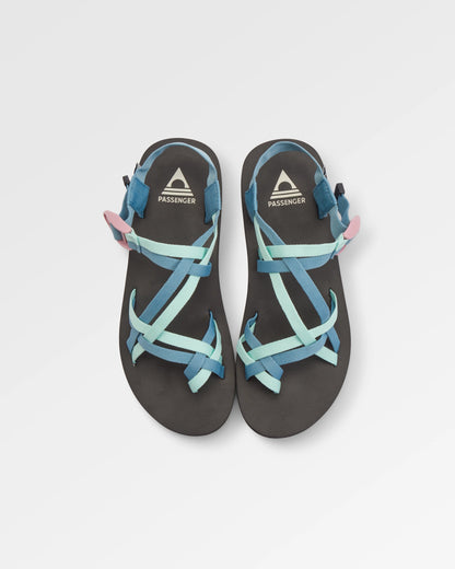 Atlas Sandal - Arctic/Spearmint - Flatlay