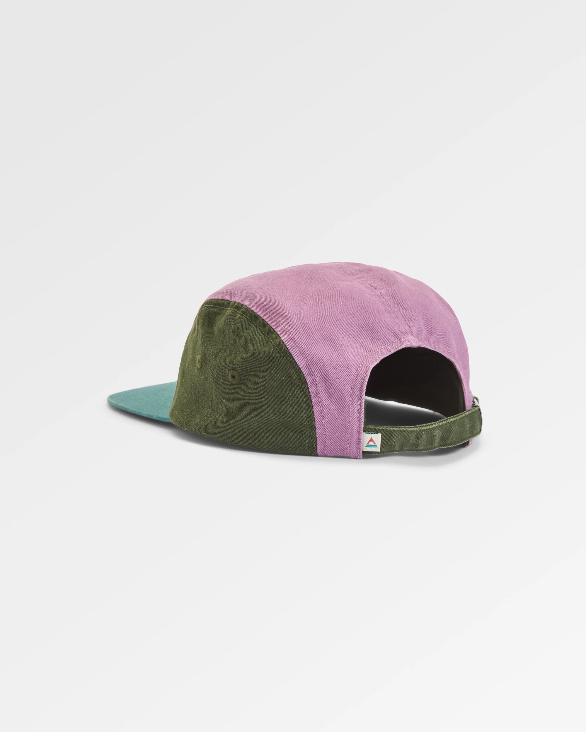 Fixie Organic 5 Panel Cap 2.0 - Grape Multi - Flatlay