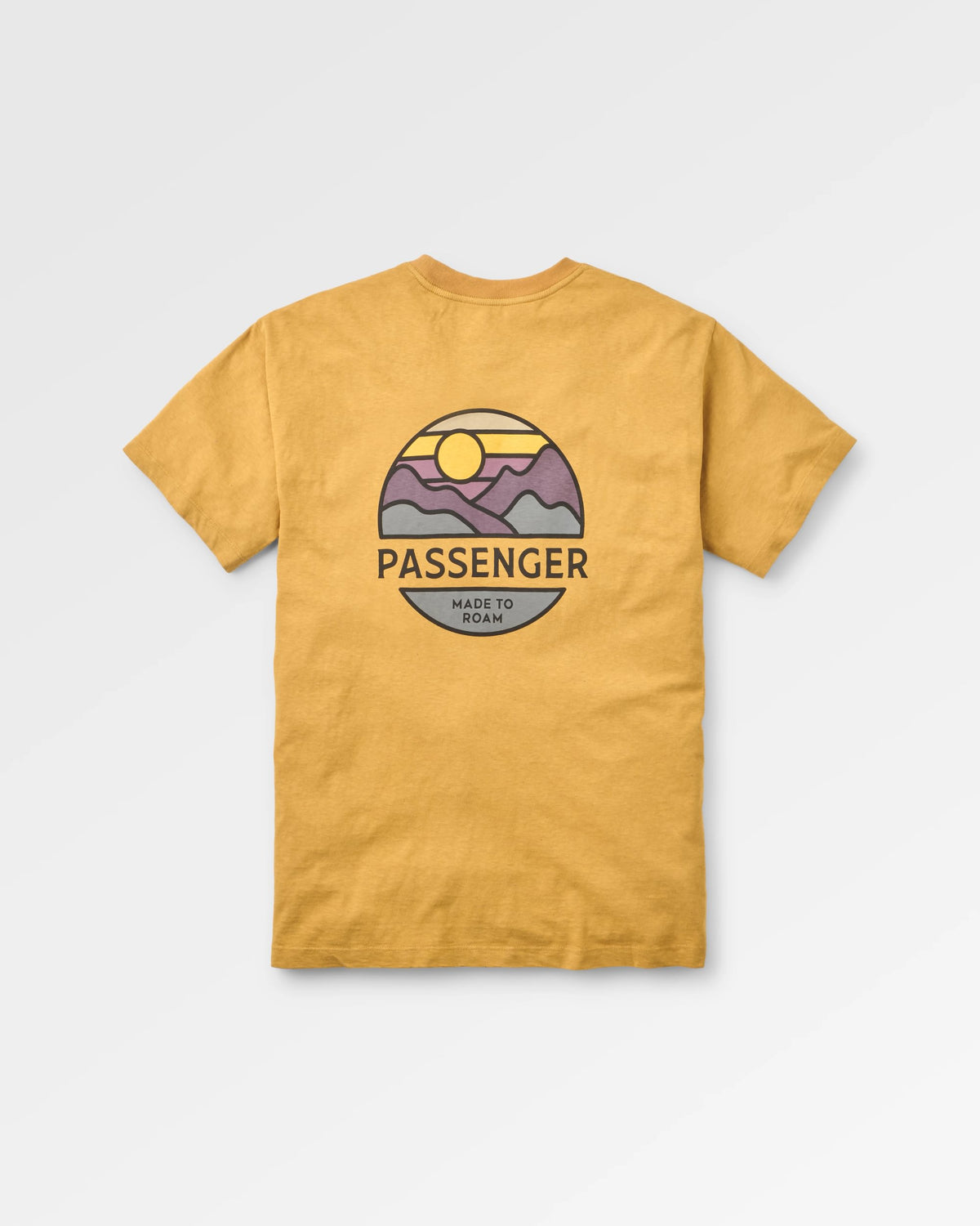 Laidback Relaxed Fit T-Shirt - Dusty Ochre - Flatlay