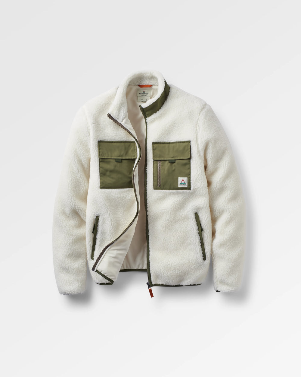 Valiant Deep-Pile Sherpa Fleece Off White – Passenger