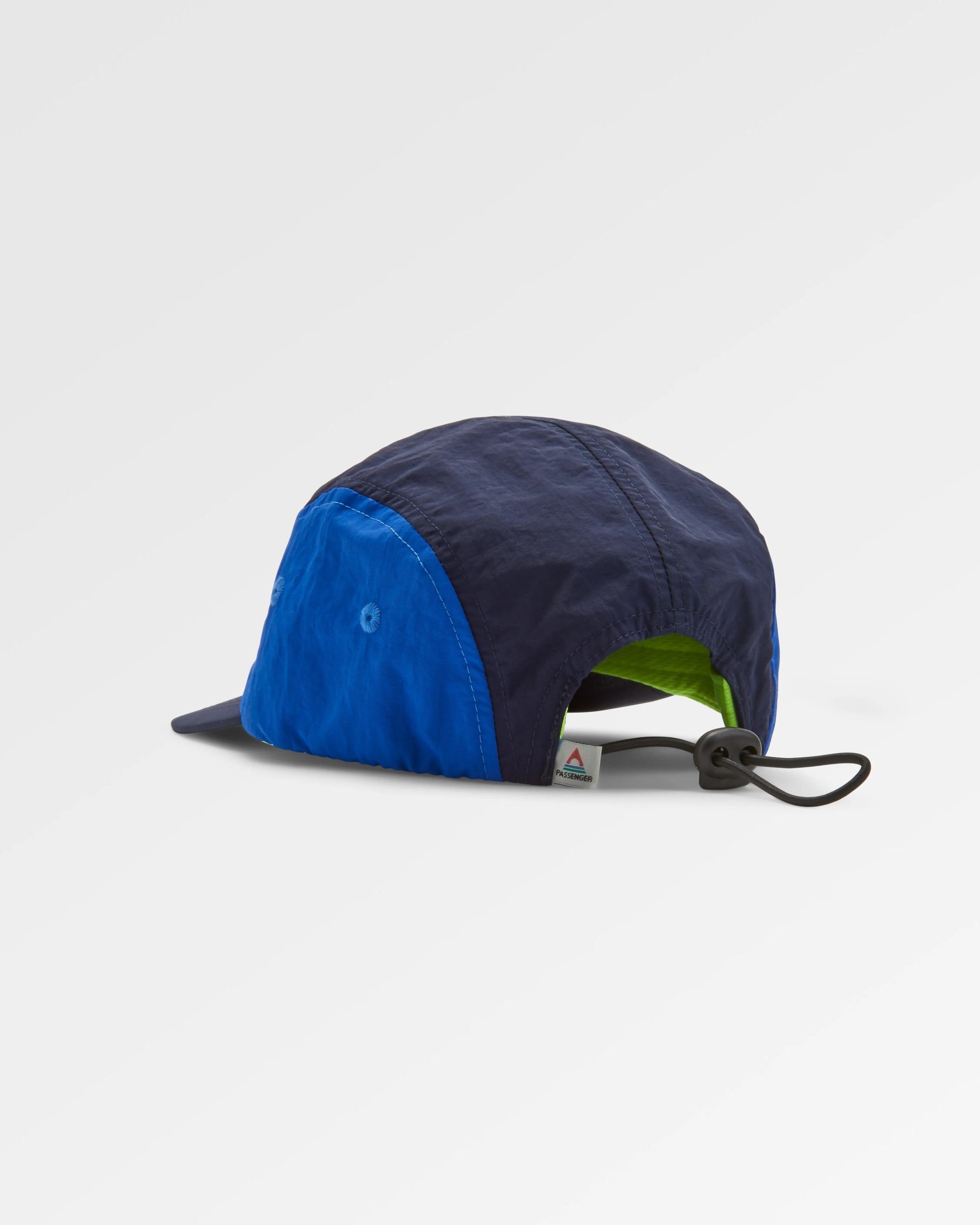 Emerge 5 Panel Trail Cap - Moonlight Blue - Flatlay