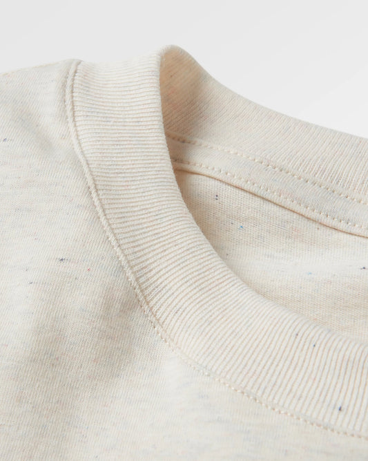 Sierra Recycled Relaxed Fit T-Shirt - Milky Marl