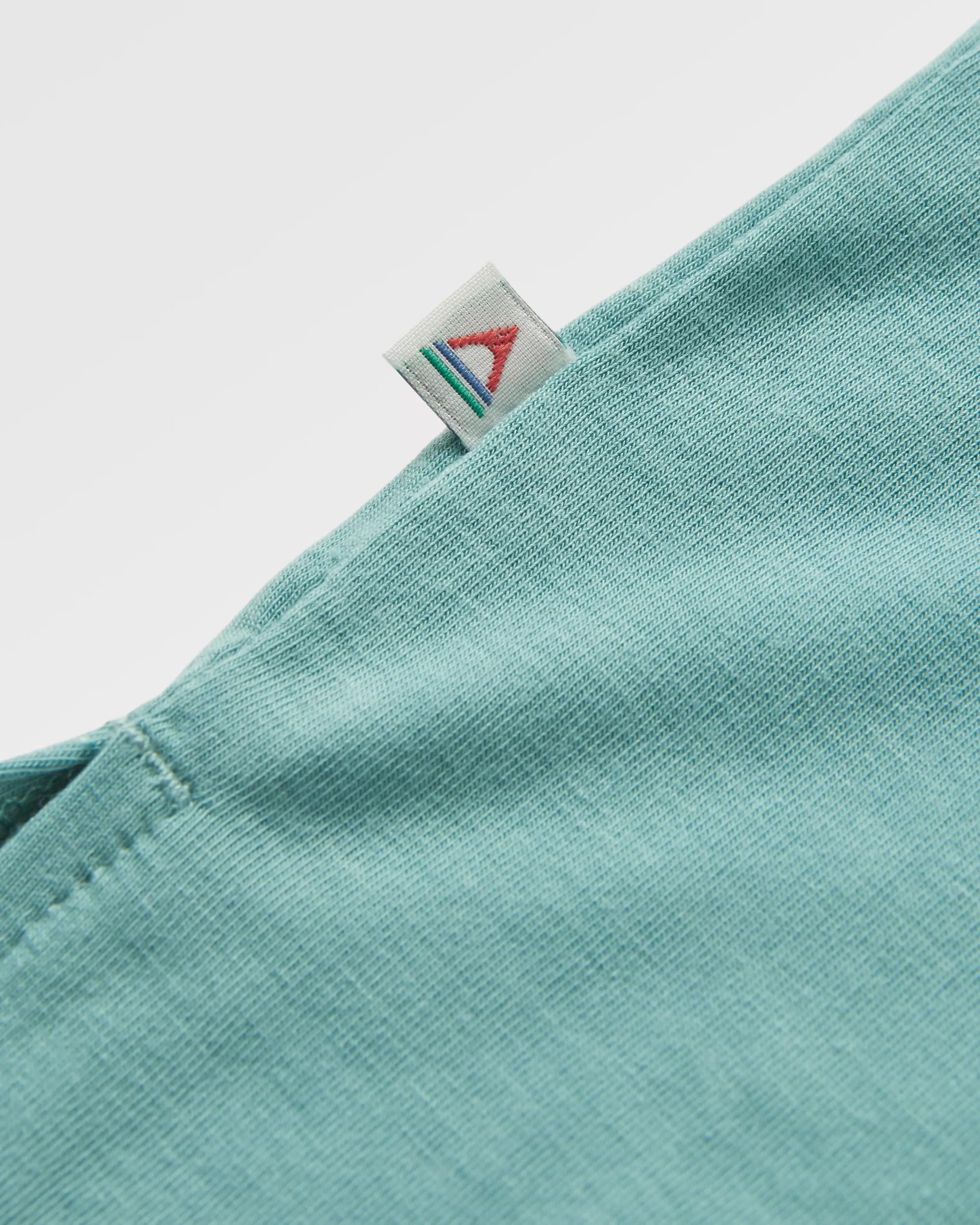 Classic Active Recycled T-Shirt - Shallow Waters - Flatlay