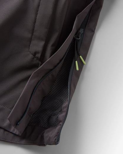 Diablo Recycled Waterproof Anorak - Faded Black - Flatlay