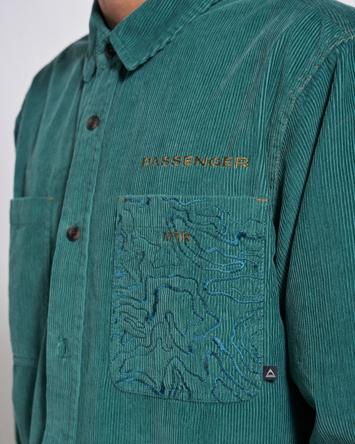 Backcountry Cord LTD Shirt - Deep Ocean - Studio Model