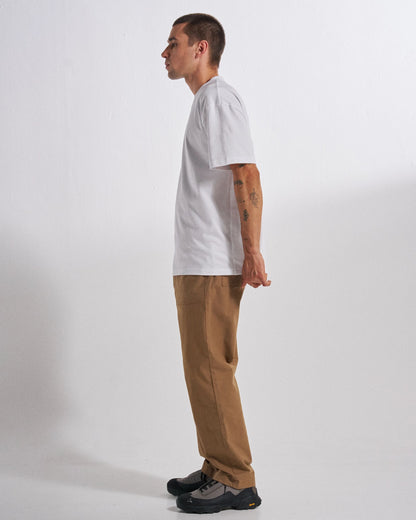 Kimmer Ripstop Cotton Trouser - Caramel Brown - Studio Model