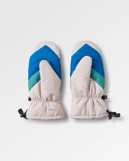 Moonlight Mittens - Azure Blue Birch Multi - Flatlay