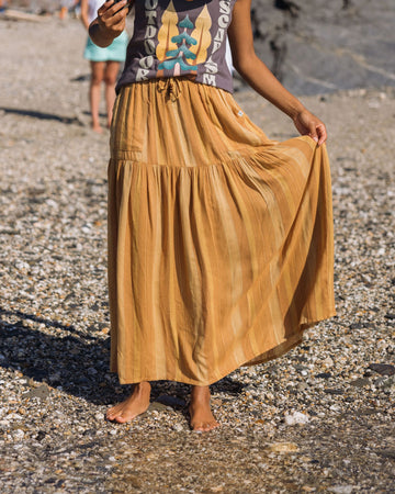 スカート MOTHER THE YOKE FRONT CIRCLE MAXI SKIRT hGltl3eQYGjjR5G8rUMnGegzYrlbT_