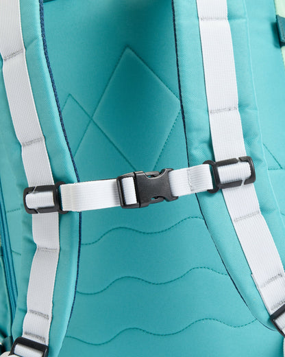 Boondocker 26L Backpack - Mediterranean/ Ocean Teal - Flatlay
