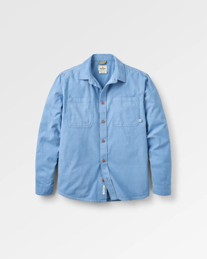 Backcountry Cord Light Shirt - Faded Denim - Flatlay