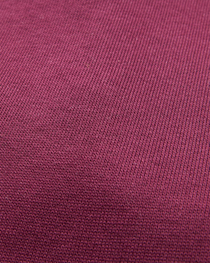 Odyssey Organic Cotton Sweatshirt - Fig - Flatlay