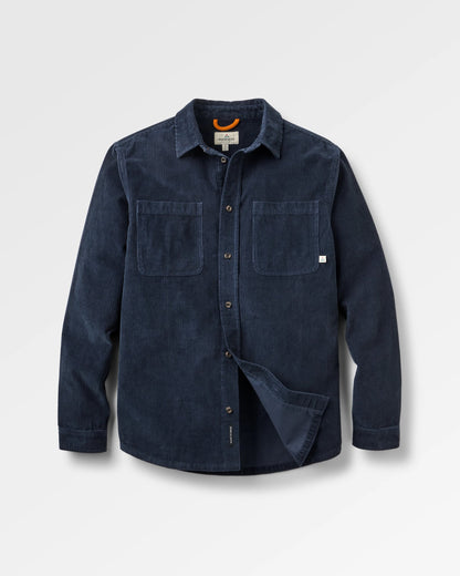 Backcountry Cord Shirt - Deep Navy - Flatlay