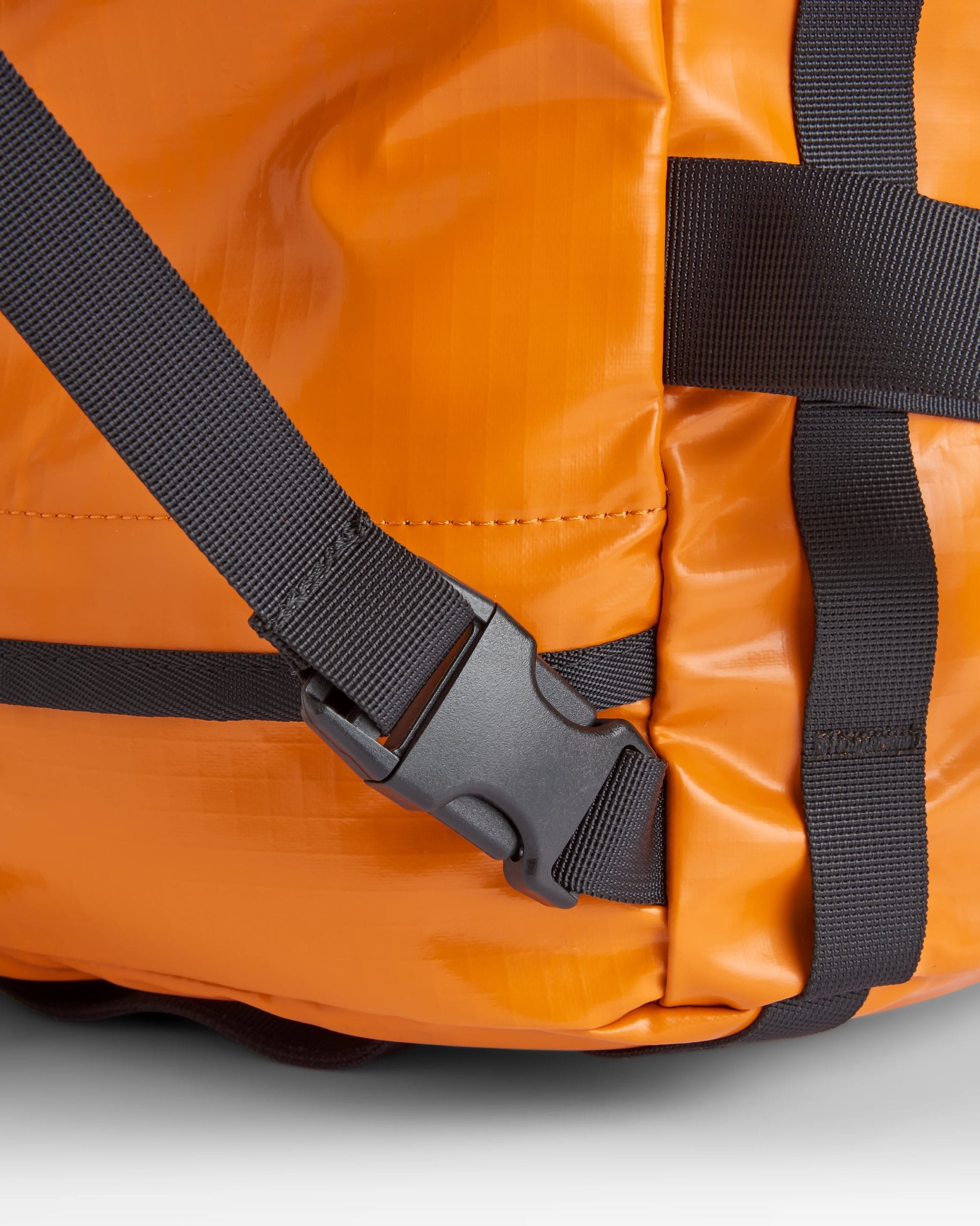 Roamer Recycled 40L Duffel Bag - Sunrise Orange - Flatlay