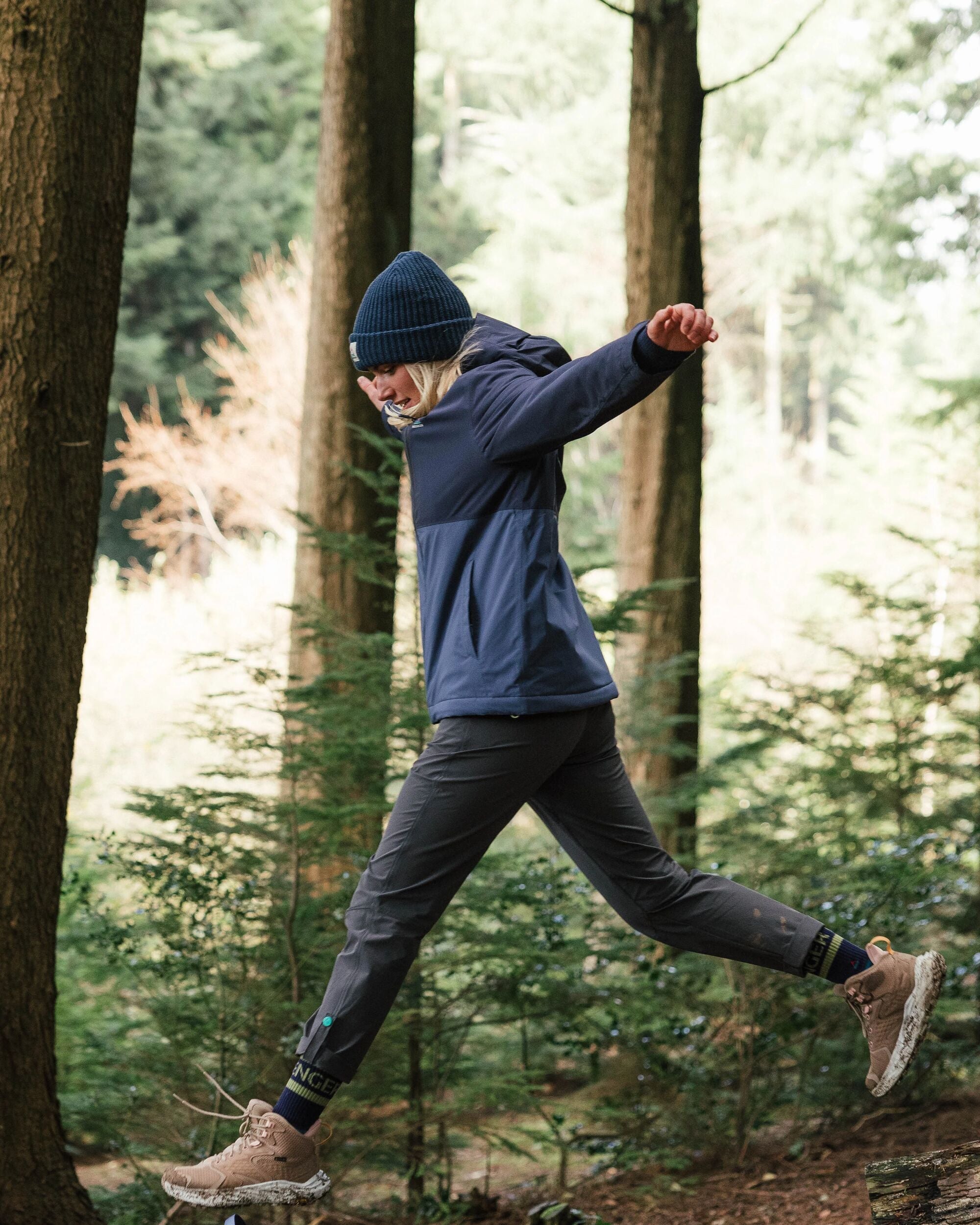 Elevate Insulated Waterproof Jacket - Rich Navy - Lifestyle