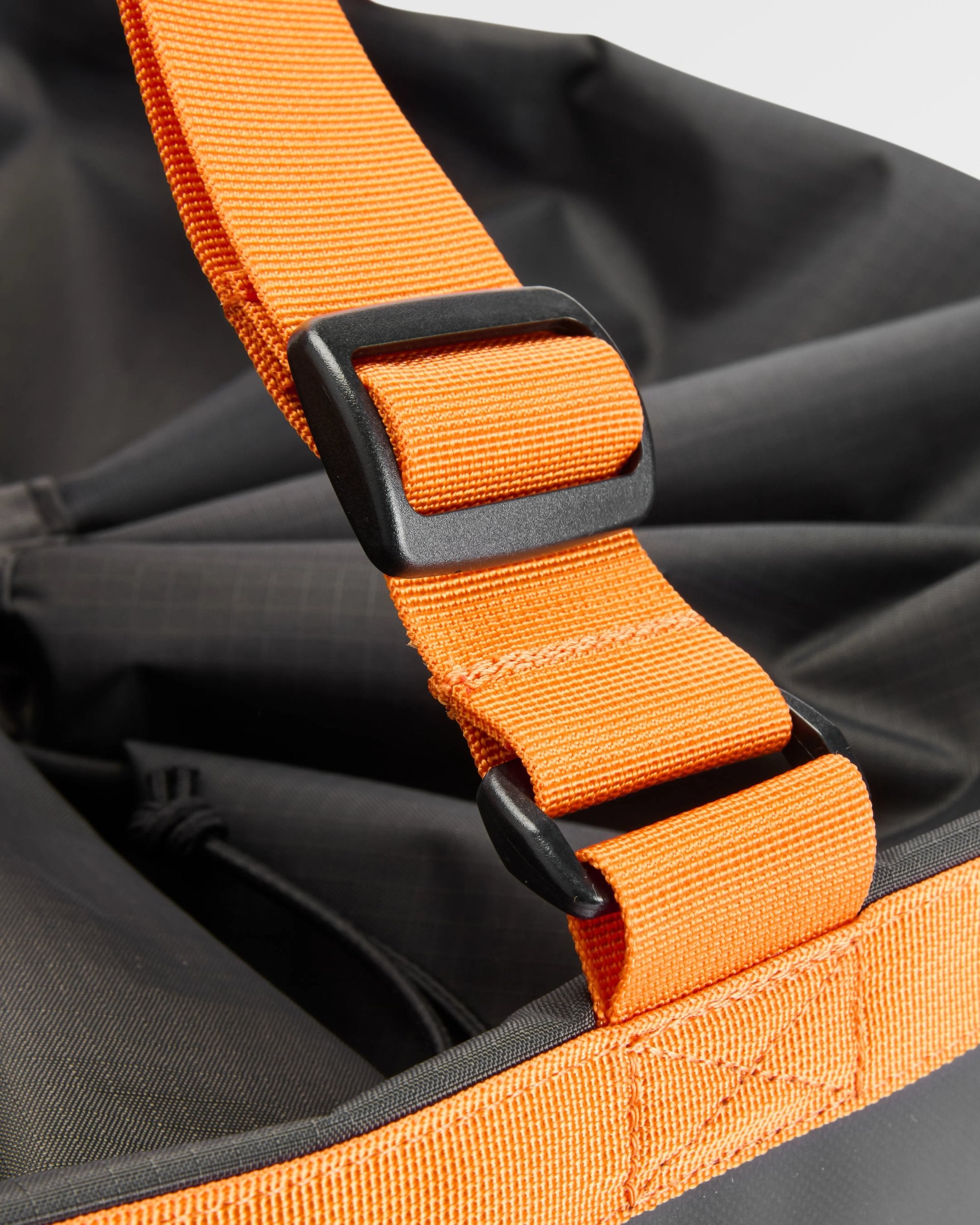 Tide Recycled Nylon Changing Bucket Bag - Black - Flatlay