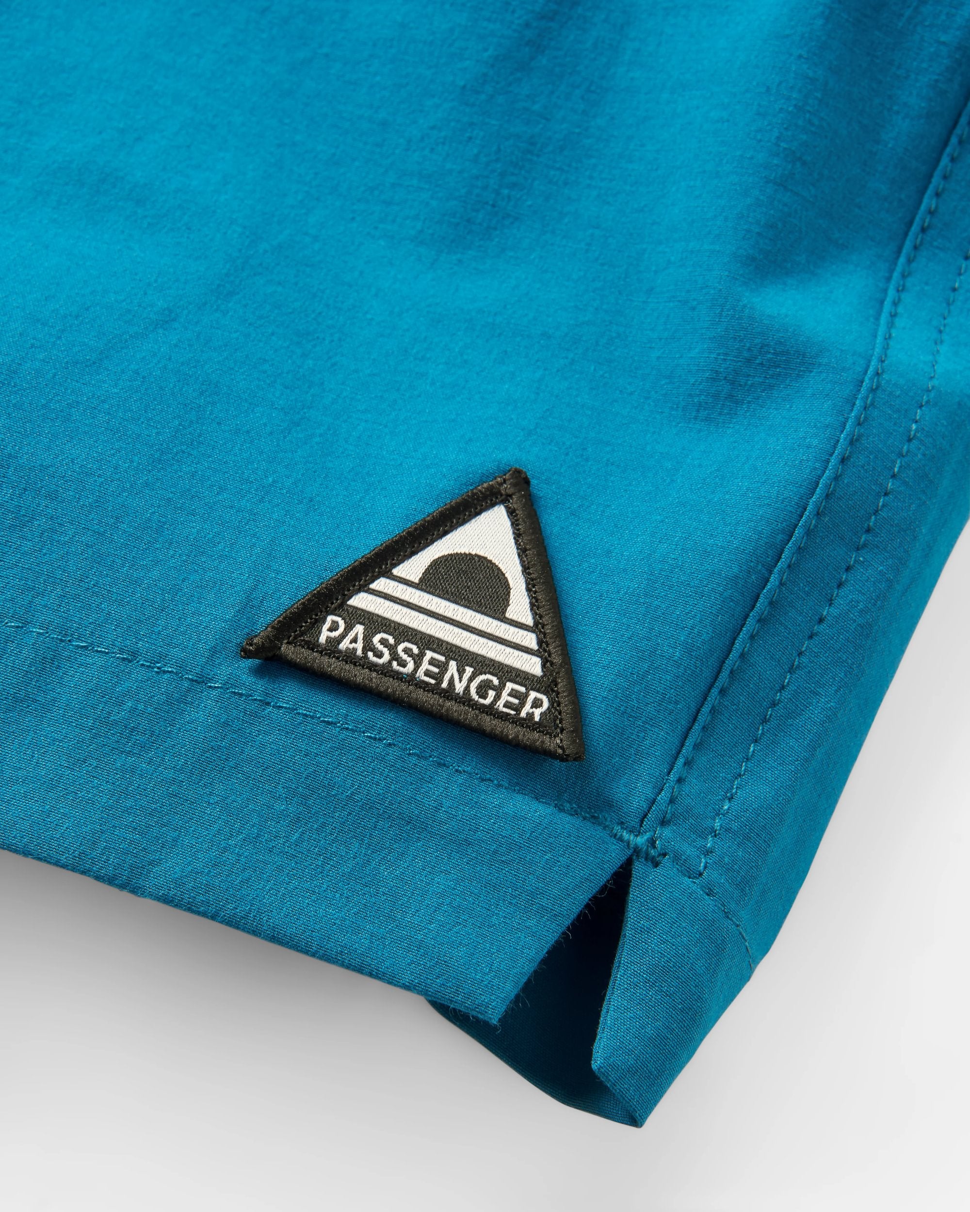 Traveller Organic All Purpose Short - Blue Steel - Flatlay