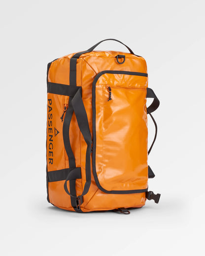 Roamer Recycled 40L Duffel Bag - Sunrise Orange - Flatlay