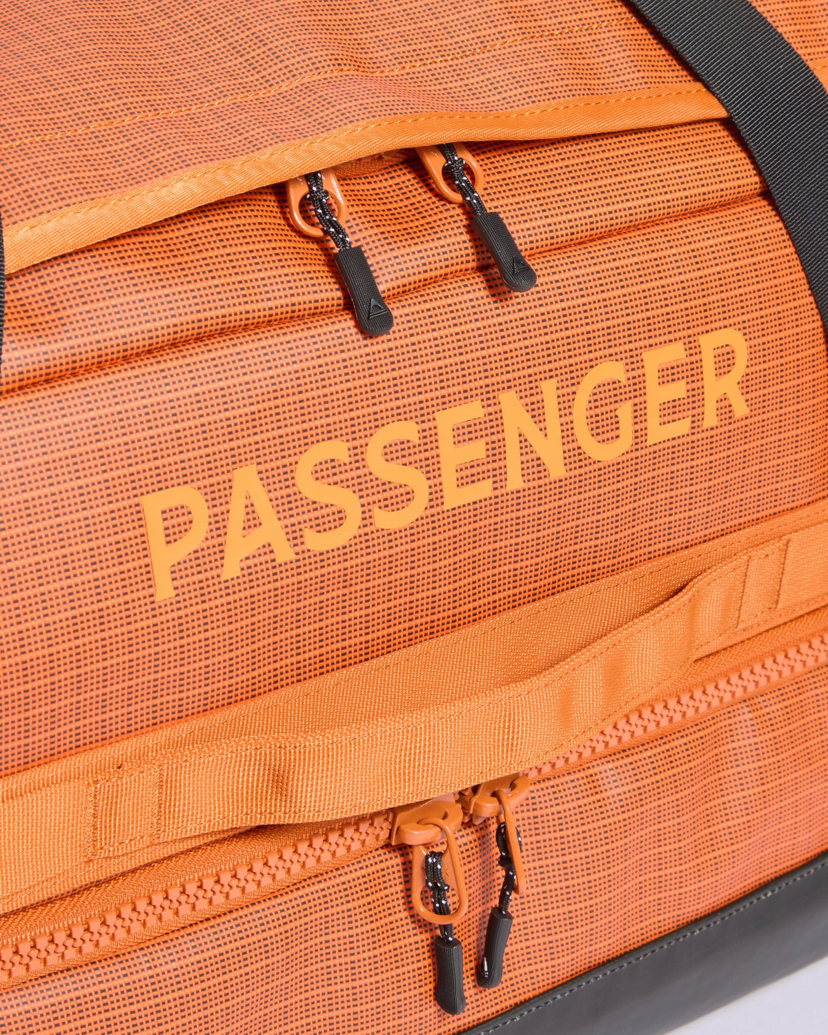 Roamer 60L Split Duffel Bag - Sunrise Orange - Flatlay
