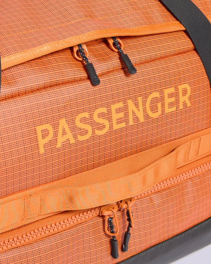 Roamer 60L Split Duffel Bag - Sunrise Orange - Flatlay