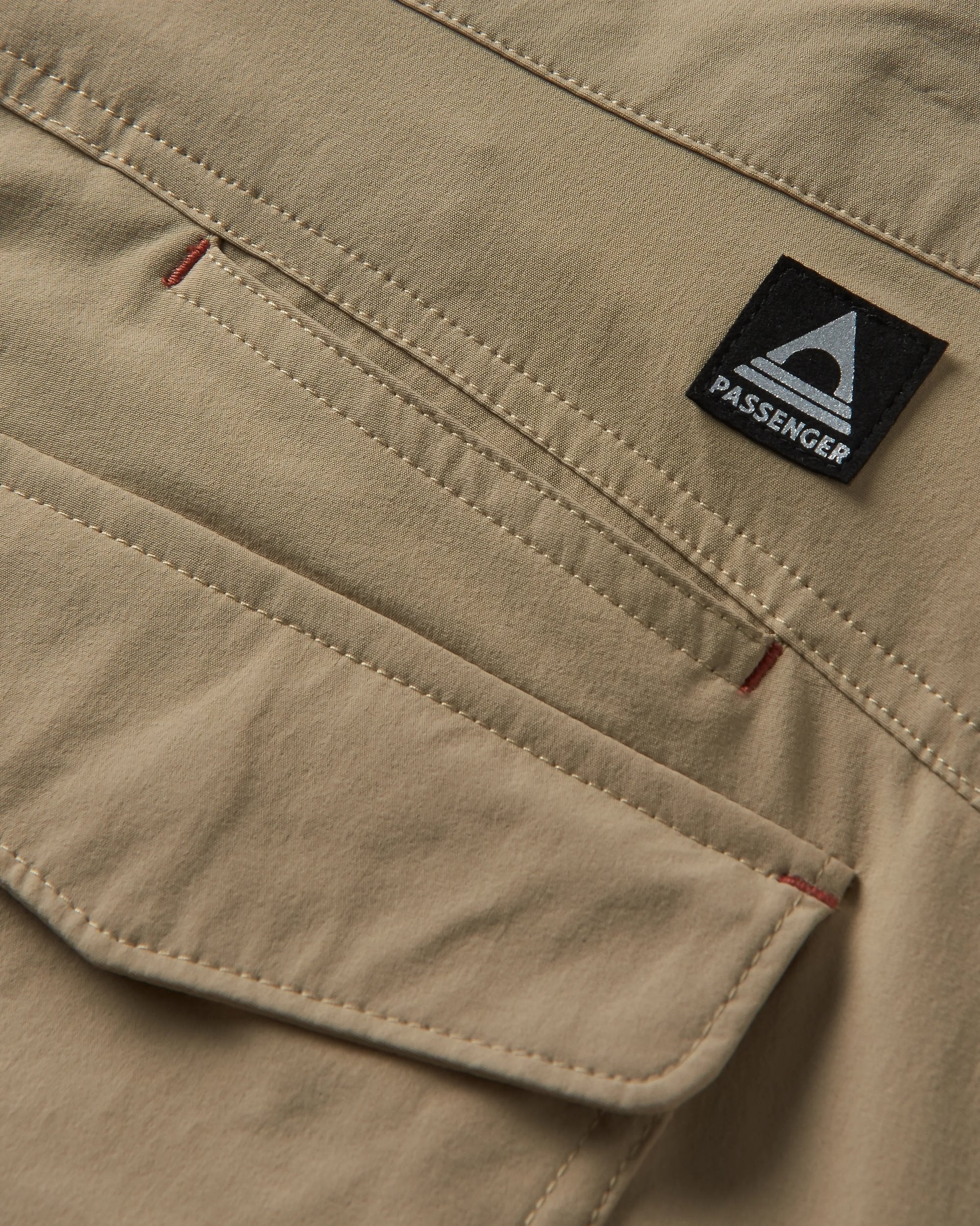 365 Trail Short - Chinchilla Brown - Flatlay