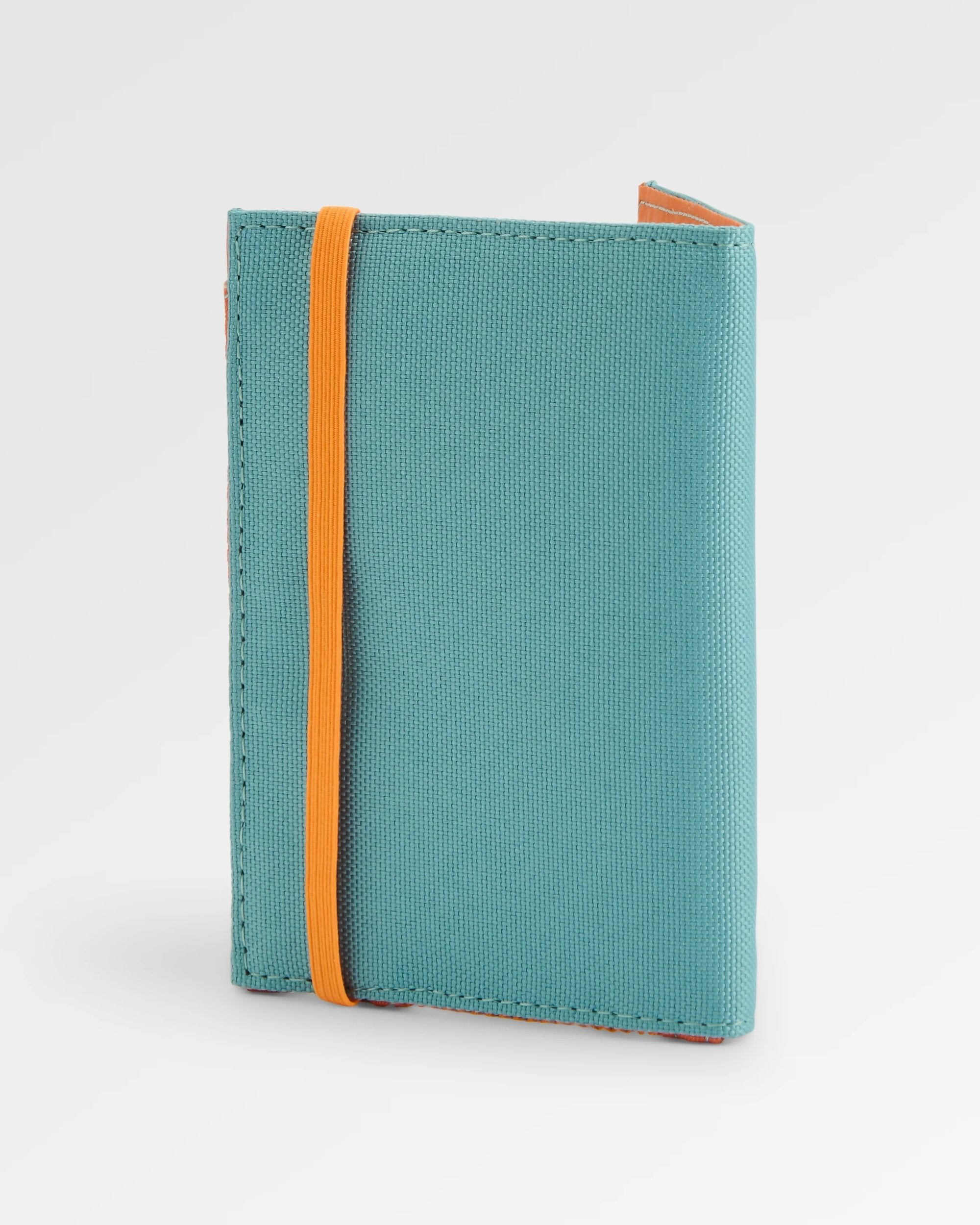 Essentials Recycled Wallet - Arctic/Retro Orange - Flatlay