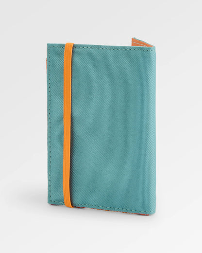 Essentials Recycled Wallet - Arctic/Retro Orange - Flatlay