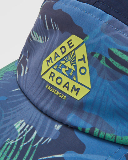 Emerge 5 Panel Trail Cap - Palm Camo Moonlight - Flatlay