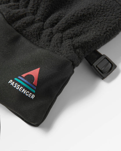 Terra Active Gloves - Black - Flatlay