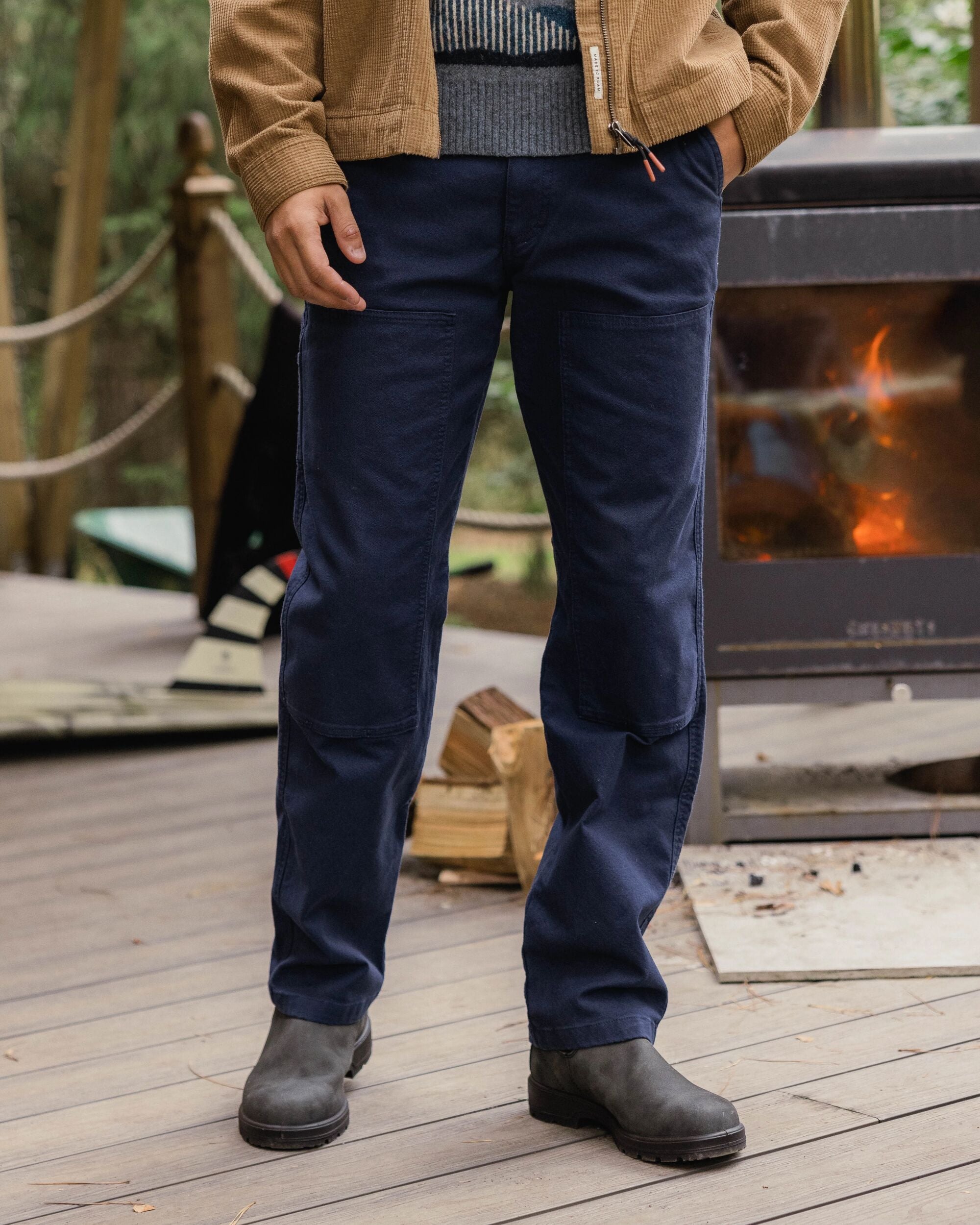 パンツ 50sNOS Navy cotton working trousers iupn9YYkDJoWUNeDiHBuWrSAXw7-