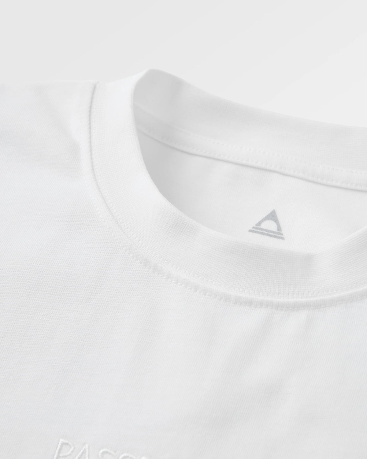 Vita Wordmark Relaxed Fit T-Shirt - White - Flatlay