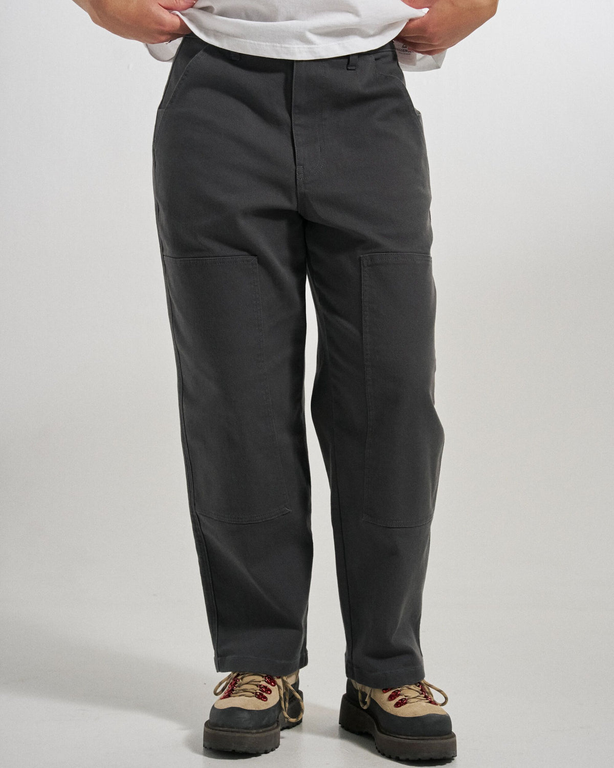 Fortuna Trouser - Faded Black - Studio Model