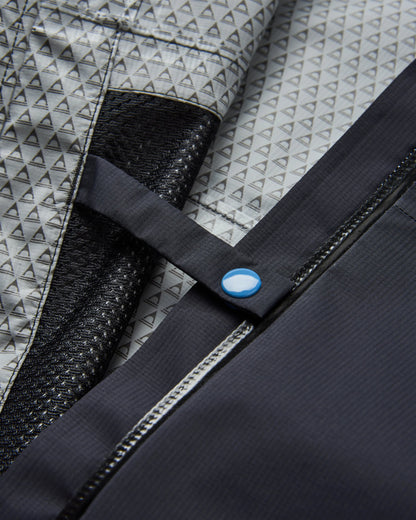 Trailscape Light Men's Recycled Waterproof Jacket - Black - Flatlay