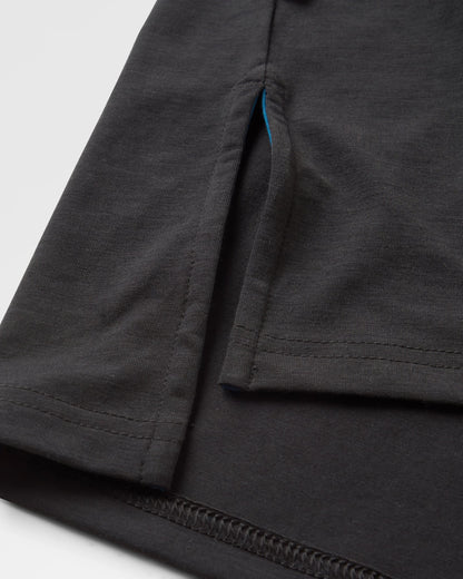 Chase The Light Active LS T-Shirt - Black - Flatlay