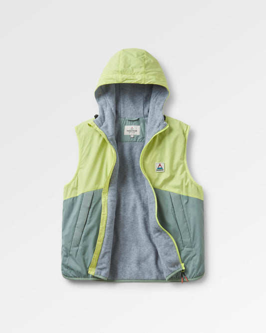 Moonlight Recycled Insulated Vest - Pistachio