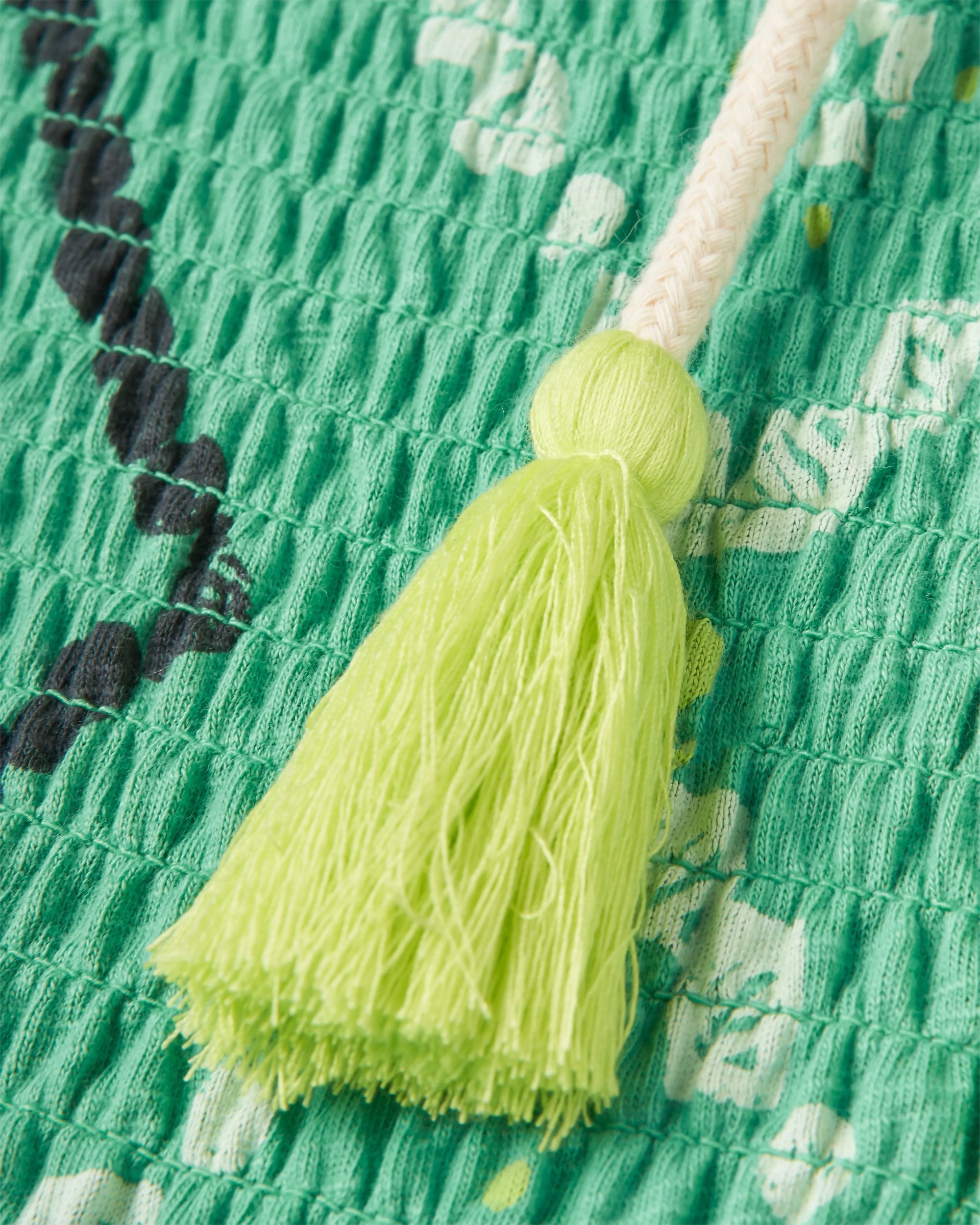 Fareway Recycled Cotton Maxi Skirt - Sunburst Green Spruce - Flatlay