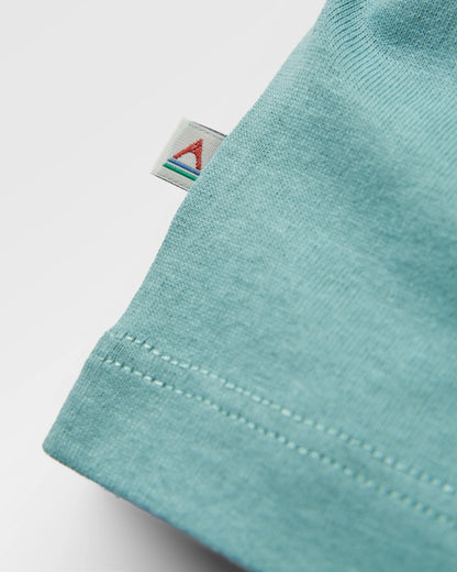 Beechey Recycled Cotton T-Shirt - Arctic - Flatlay