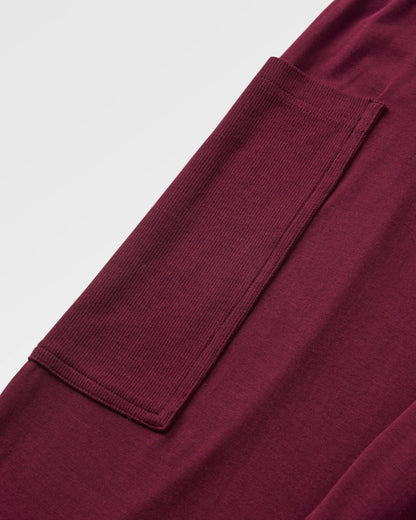 Day Dream Recycled Trouser - Fig - Flatlay