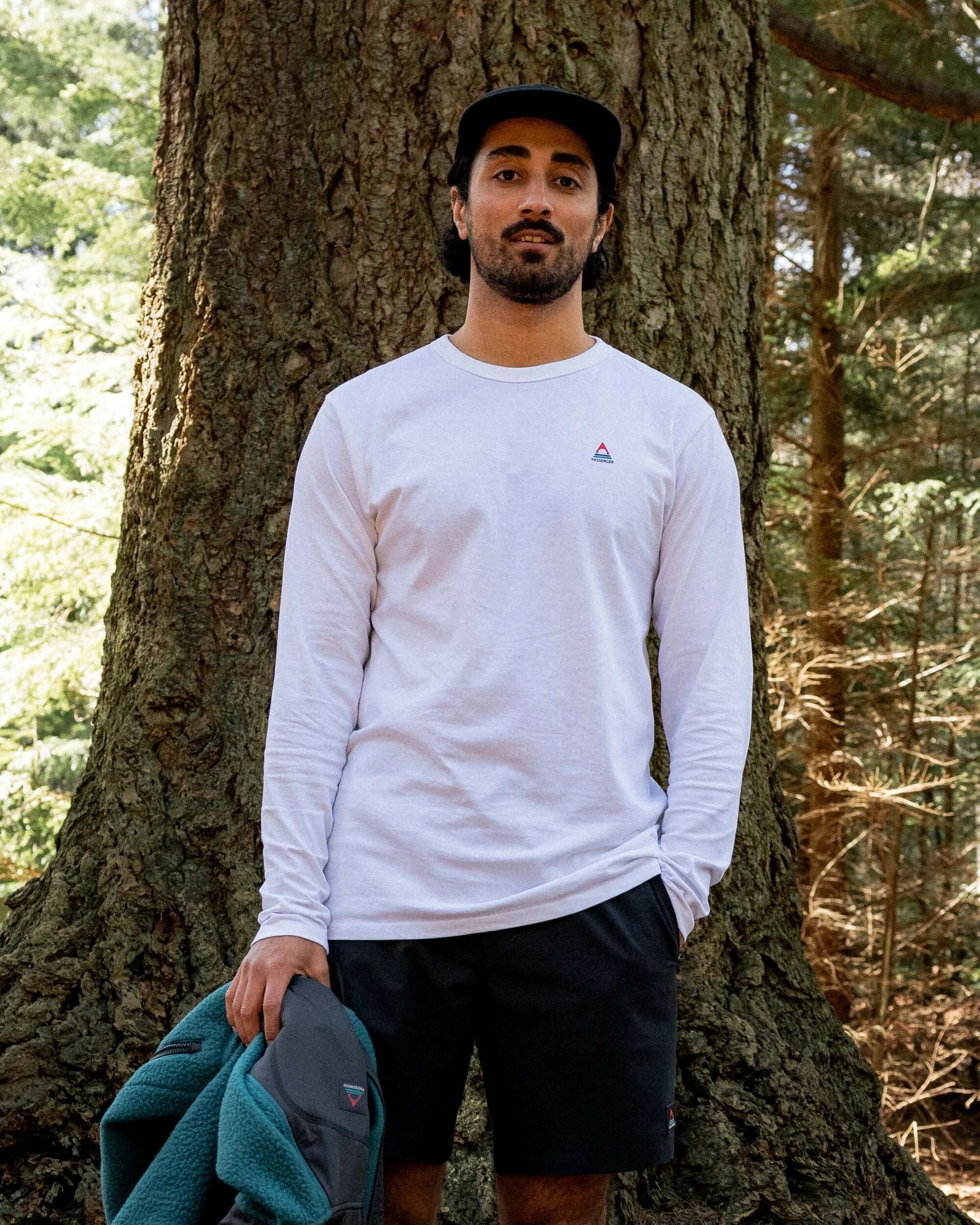 Classic Logo LS T-Shirt White – Passenger