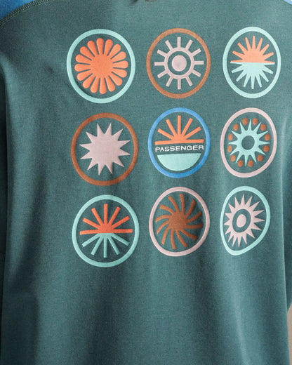 Chase The Light Drirelease® Active LS T-Shirt - Deep Ocean - Studio Model