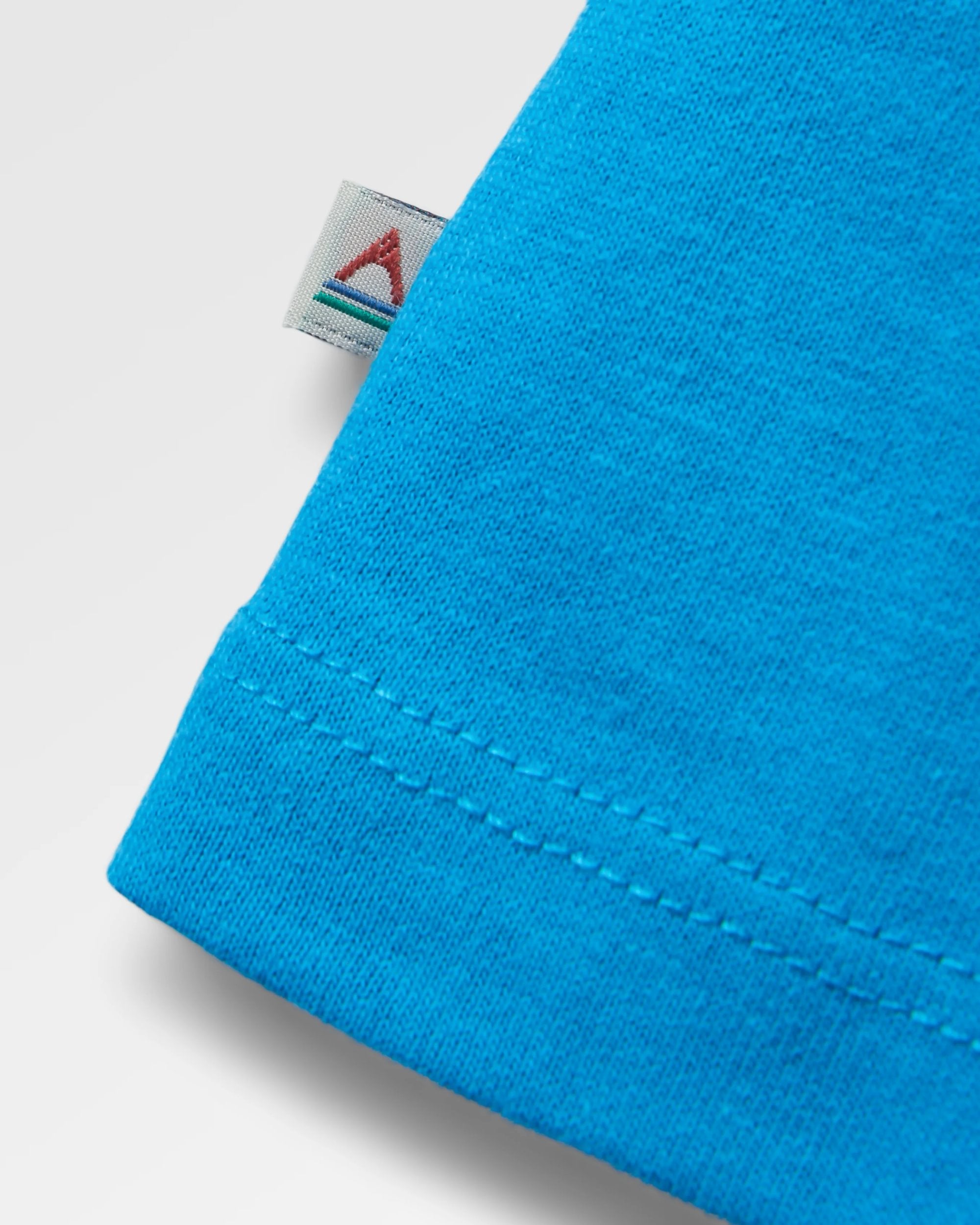 Roamer Recycled Cotton LS T-Shirt - Bluejay - Flatlay