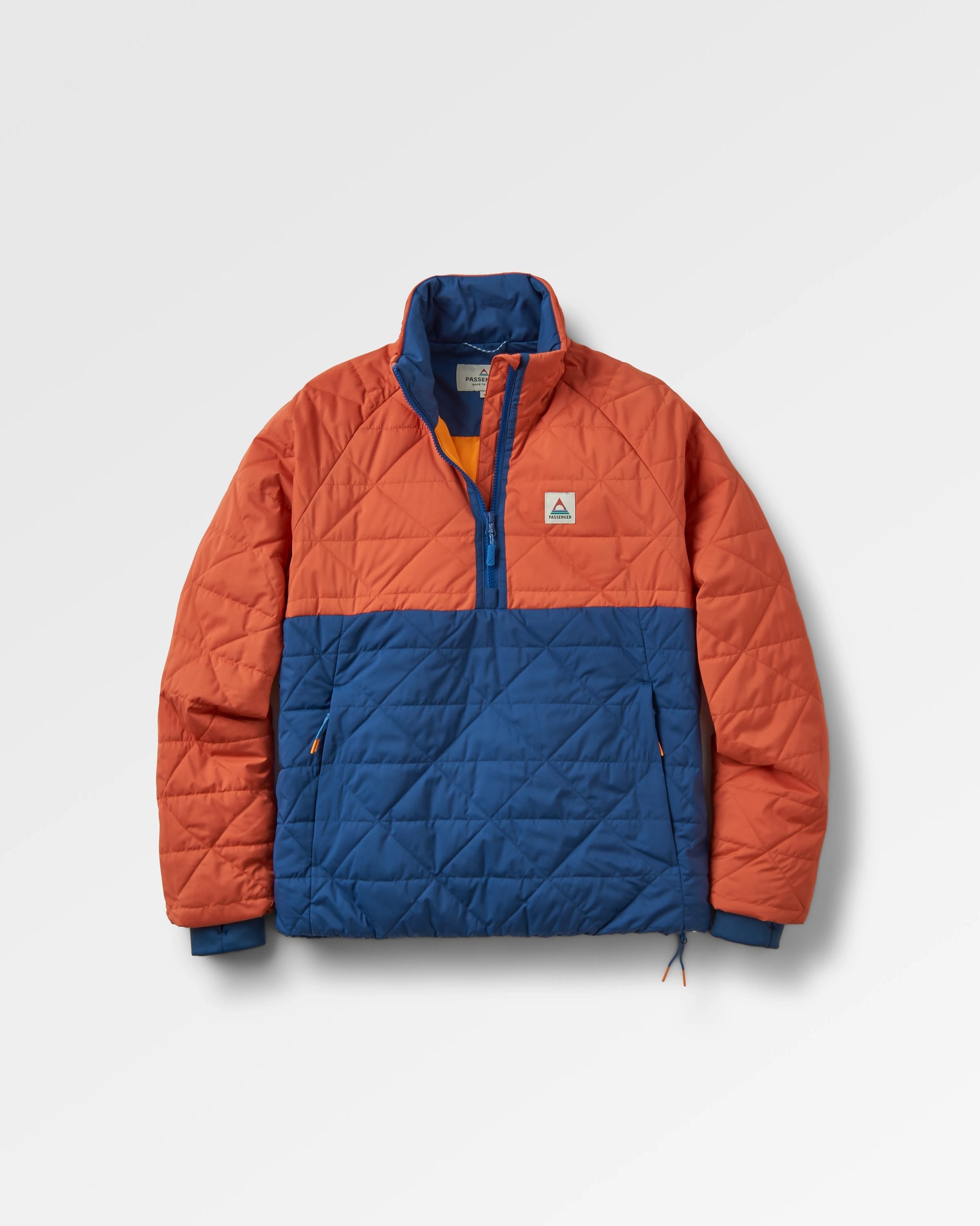 Trace Recycled Thermore® Insulated Jacket - Burnt Orange - Flatlay