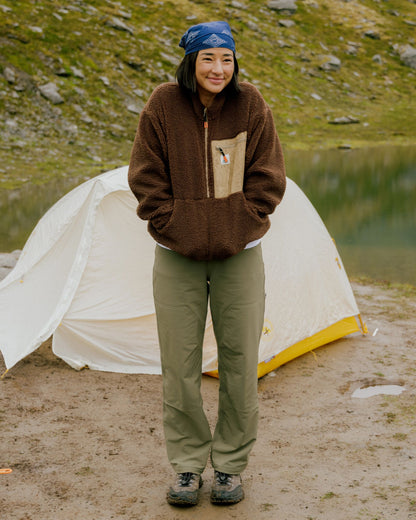 Jasper Outdoor Hybrid Trouser - Dusty Olive - Lifestyle