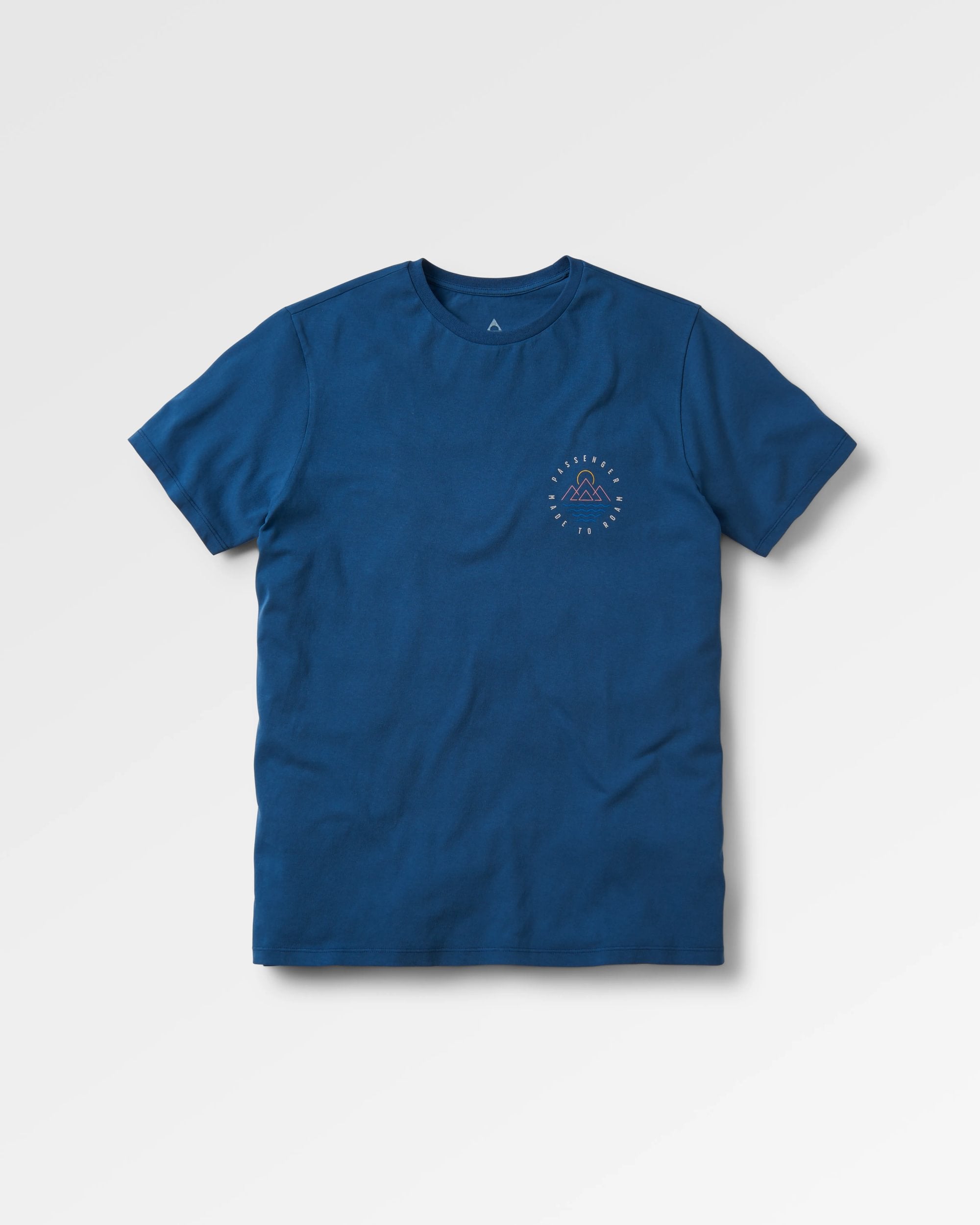 Escapism Recycled Cotton T-Shirt Dark Denim – Passenger