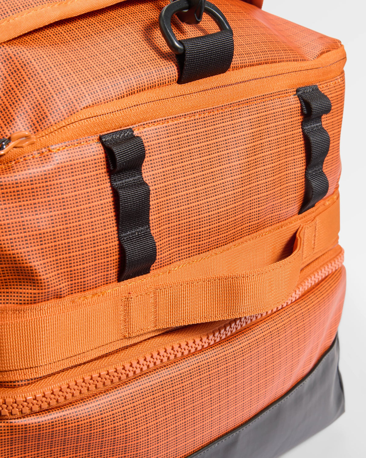 Roamer 60L Split Duffel Bag - Sunrise Orange - Flatlay