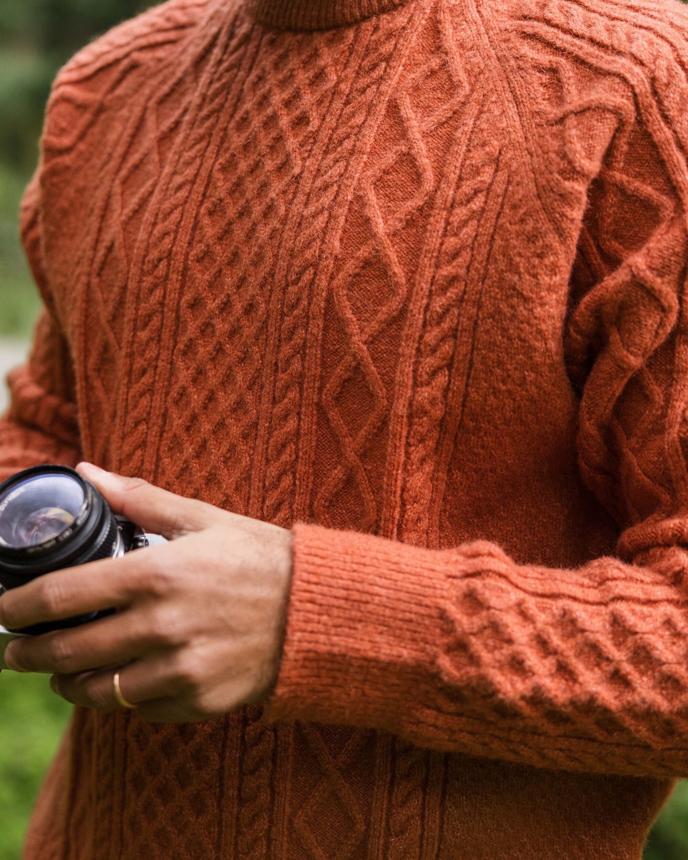 Clay Cable Hoodie Pine main image 0